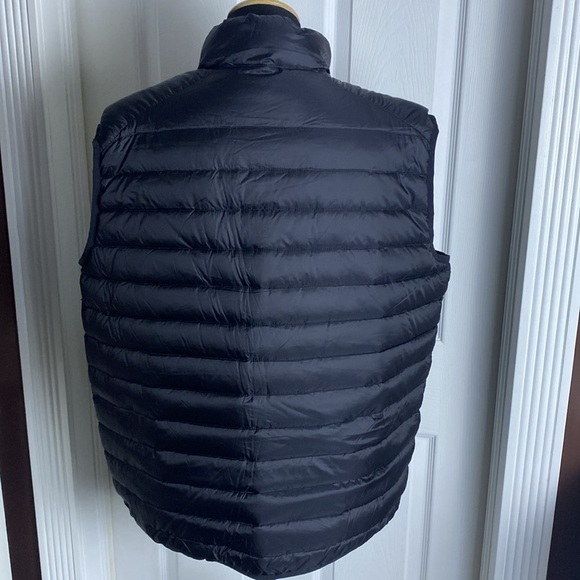 Attention Men’s Ultra Light Down Black Puffer Vest sz XL NWT - Picture 6 of 8